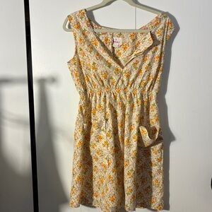 Vintage Danville House Dress Size Medium Sleeveless